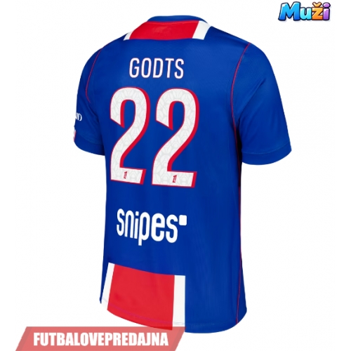 Lacne Muži Futbalové dres Paris Saint-Germain Mika Godts #22 2026-27 Krátky Rukáv - Domáci